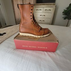 Red Wing Boots Size 9 Men 