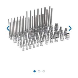 Matco 75 Piece 1/4" Drive Master Hex/Torx Bit Socket Set