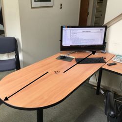 Sleek Round Edged Table