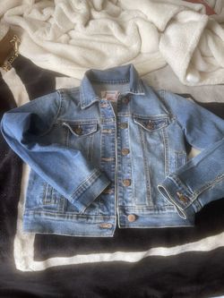 Girls Denim Jacket Size 8 