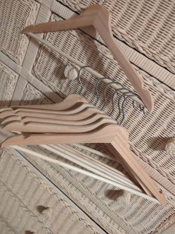 Wooden hangers