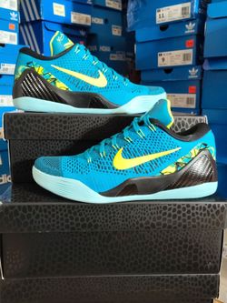 Nike Kobe 9 Elite Low Protro Neo Turquoise Mens 9.5 10 10.5 New