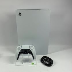 Sony PlayStation 5 Disc PS5 825GB White Console Gaming System CFI-1015A