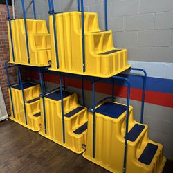 Commercial Step Stands 