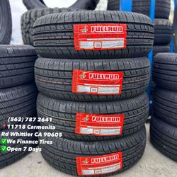 205/70R15 Fullrun New Set of Tires Installed and Balanced Set de Llantas Nuevas Instaladas y Balanceadas