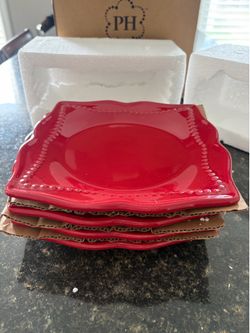 Juego de 4 platos