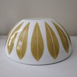 Vintage Catherineholm Lotus Enamelware Bowl Rare Large 11 Inch