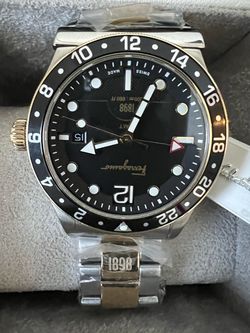 Salvatore Ferragamo 1898 GMT Swiss Watch