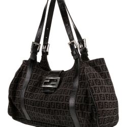 Fendi Zucca Medium Shoulder Bag