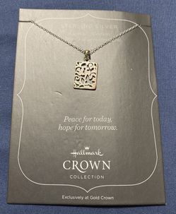 Sterling Silver Necklace - Doves