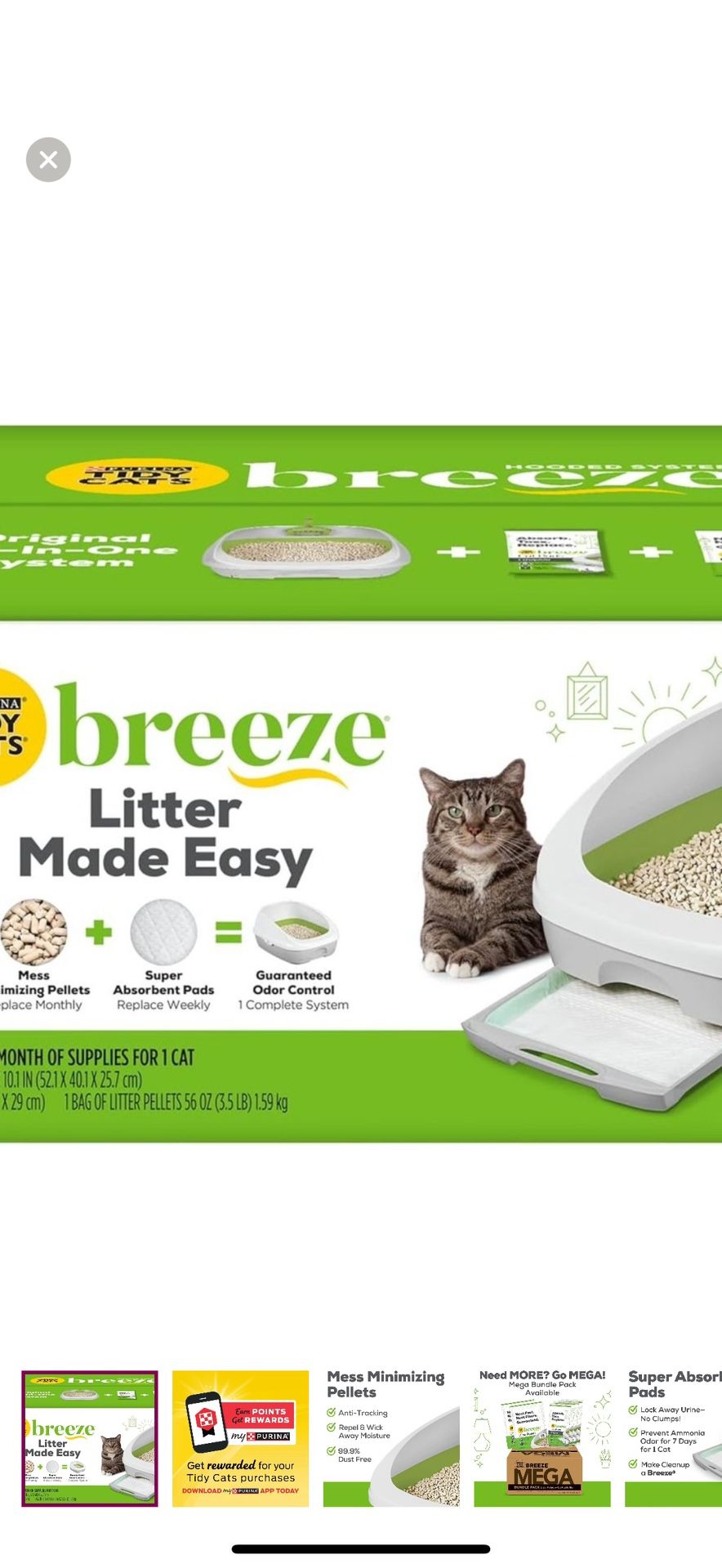 Purina tidy Cats Litter Box System Barns New In Box