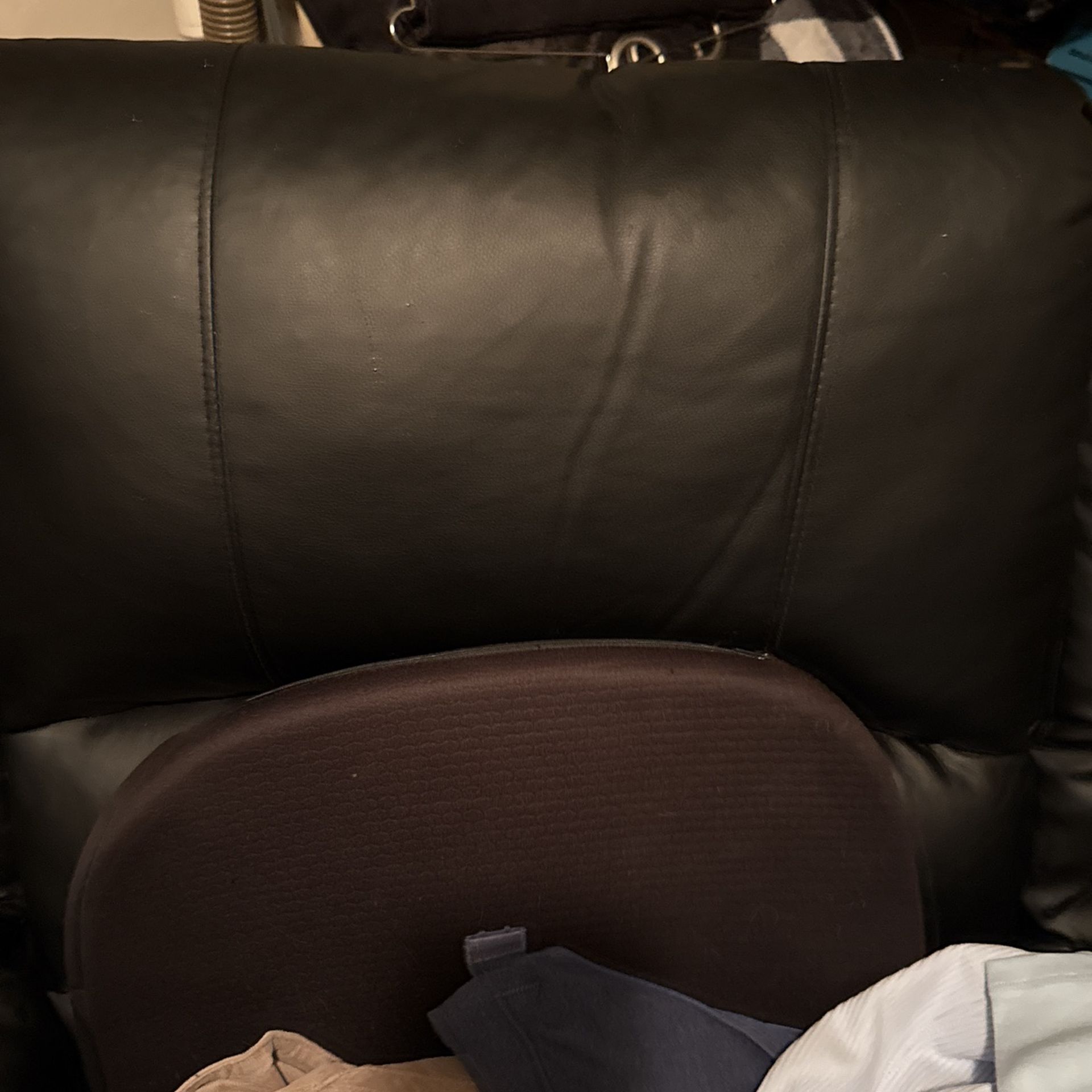 Black Recliner With Massage