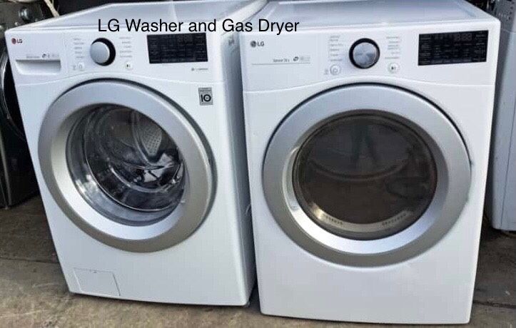 LG Washer And Gas Dryer