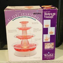 RIVAL Electric Beverage Fountain 2.Gallons