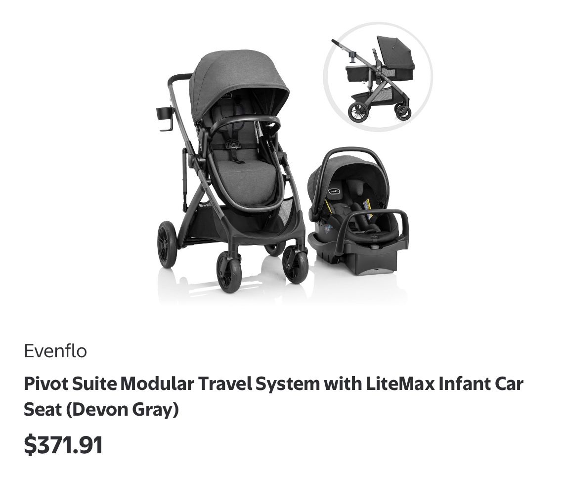 EVENFLO TRAVEL SYSTEM 