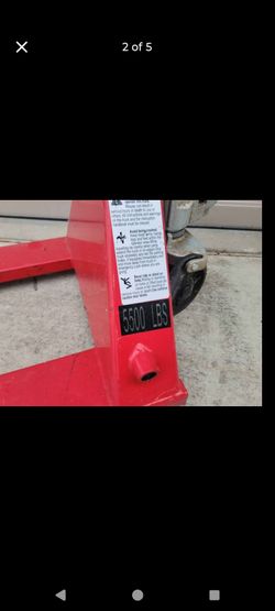 New condition 5500 capacity Pallet jacks$199-259