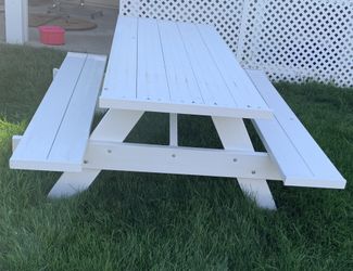 Long Picnic Table