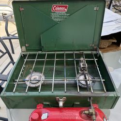 Coleman camping duel fuel stove