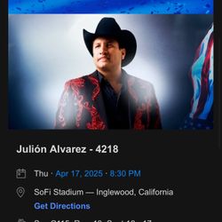 Julion Alvarez - SOFI STADIUM 4/17