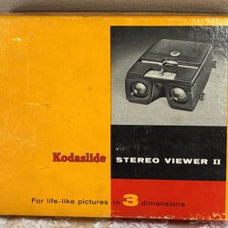  Vintage Kodak Kodaslide Stereo Viewer II-1950s-Rare Collectible! 🔴Read Full Description Below🔴