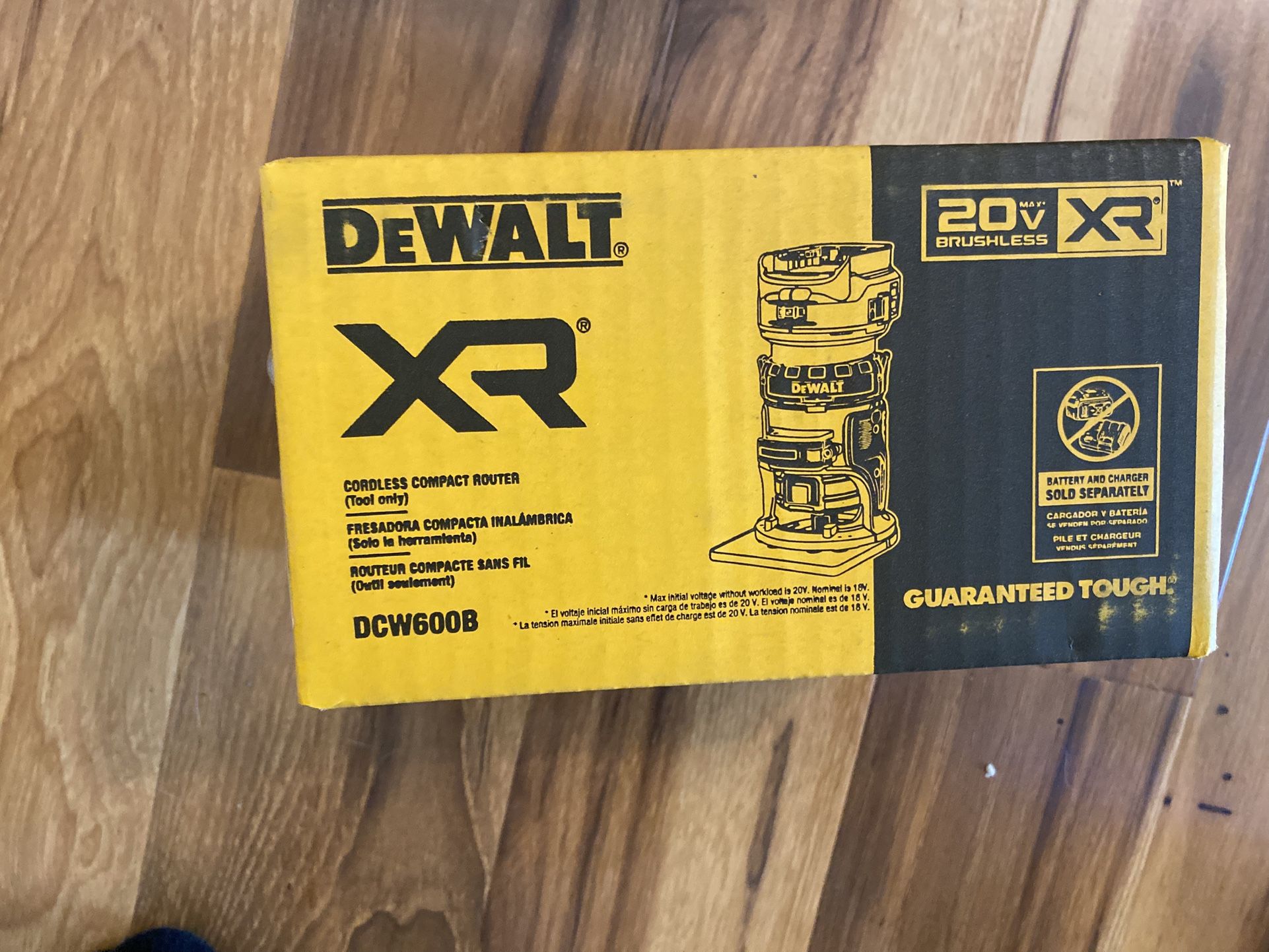 Dewalt 20v XR Router