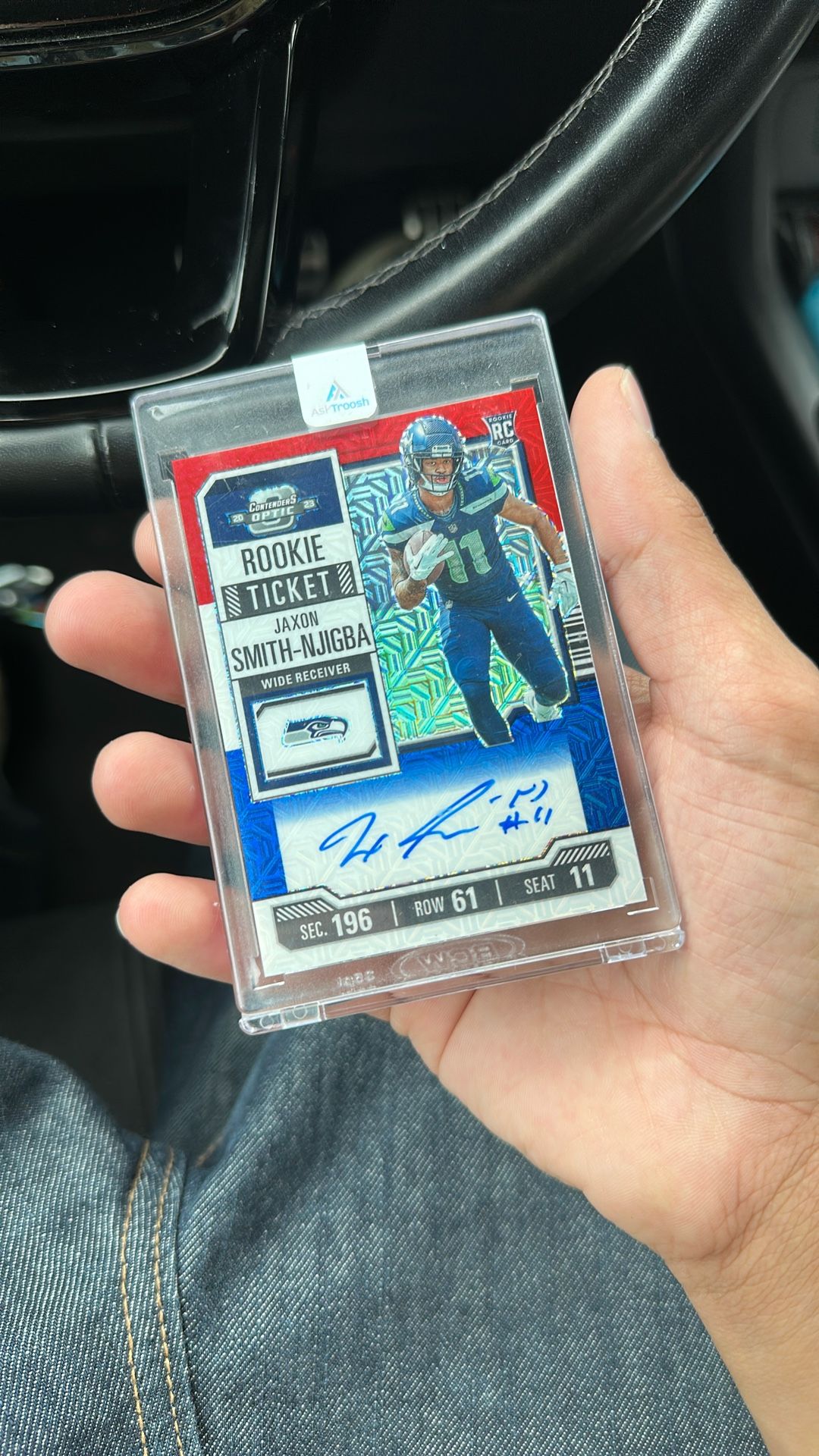 Jaxon Smith-Njigba Rookie Ticket Card