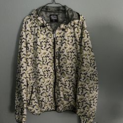 Size Large Windbreaker Hoodie Jacket  