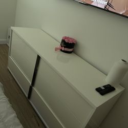 White dresser 