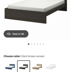 IKEA Full Size Bed With Mattress 