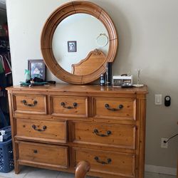 Wood Bedroom set
