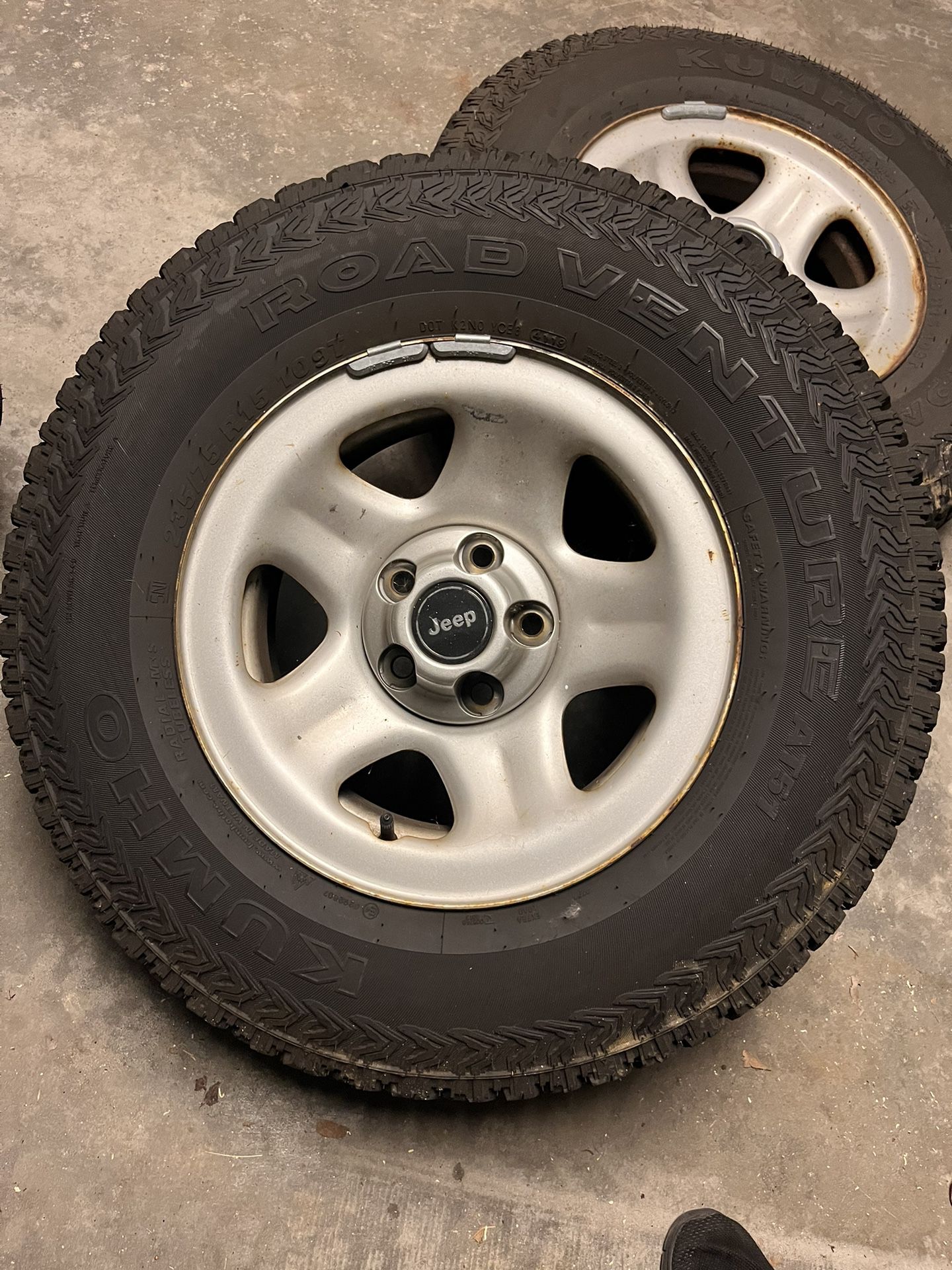 Tires -Kumho Road Venture AT51. 235/75 R15 109