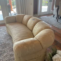 Vintage Sofa And Lounge Chairs