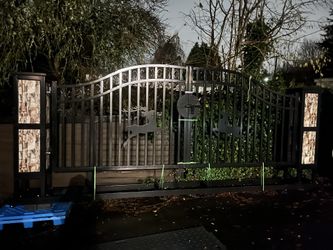 20FT Steel Driveway Gates 