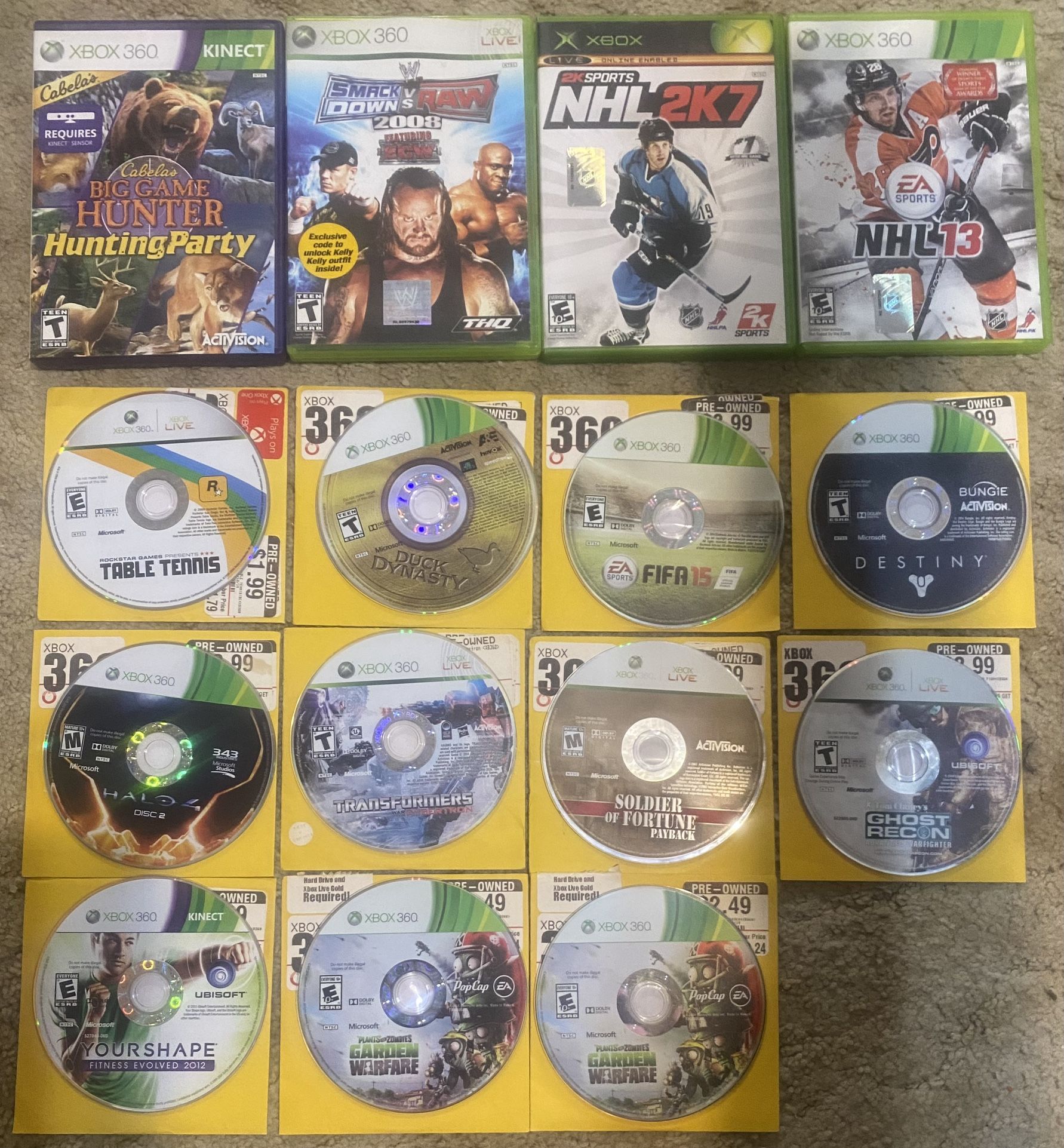 Lot Of Xbox 360 Games 