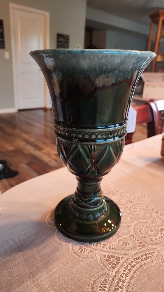 Hull Green Vase