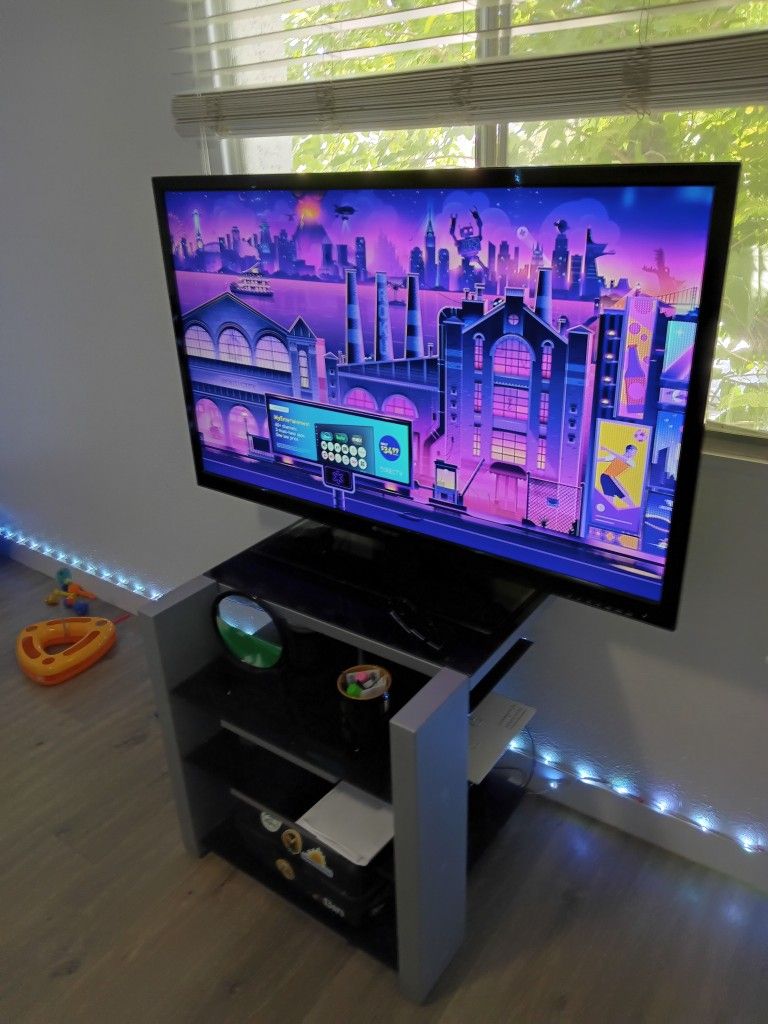 50in T.V & Stand