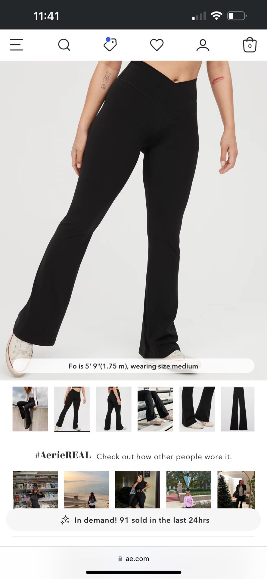 Aerie Flared Yoga Pants 