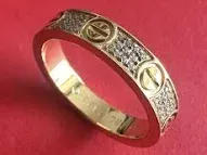 18k Gold Ring size 7 NOT CARTIER BUT IS GOLD