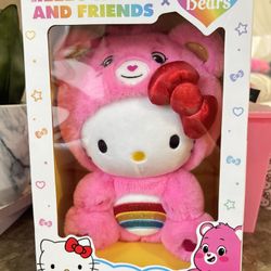 Hello Kitty x Care Bears (Cheer Bear) 