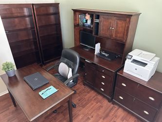 3 piece office furniture set