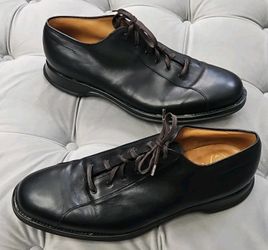 Church's Garsdon 7490 Dark Brown Leather Lace Up Loafers Shoes Mens 41 8 $1,550