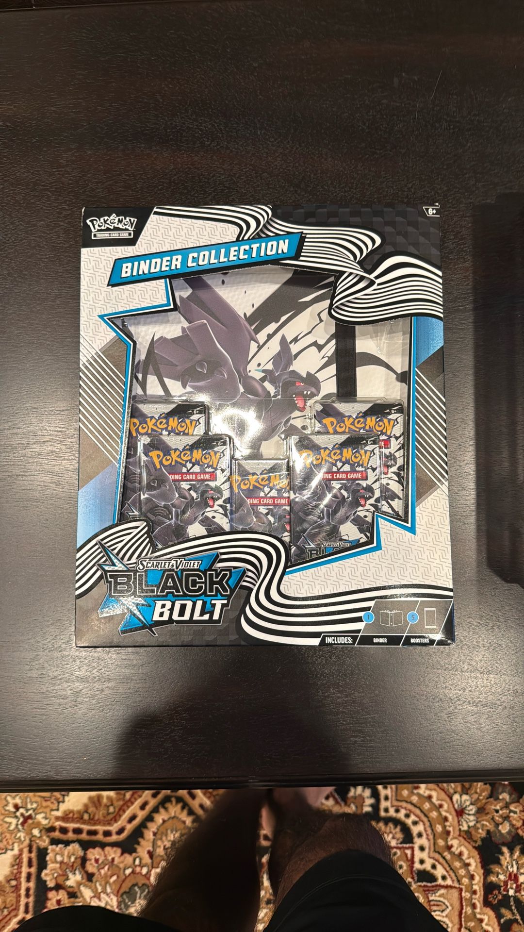 pokemon trading card game black bolt binder collection TCG and White Flair Set Placeholder and Checklist Master List Digital Download Scarlet & Violet Every aspect of the product reflects its meticulous craftsmanship BRAND NEW Pokmon Black Bolt