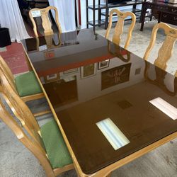 Dining Table + 6 Chairs