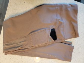 Sport Leggings  Black And Mocha 