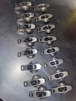 Stainless Rocker Arms BBC 