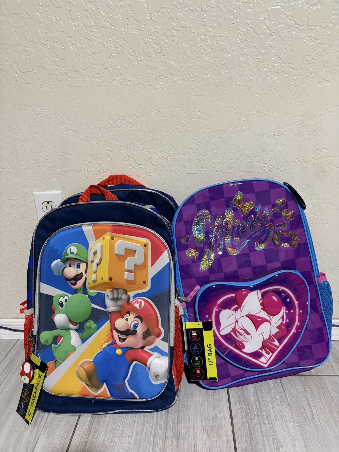 Backpacks $10.00 Each