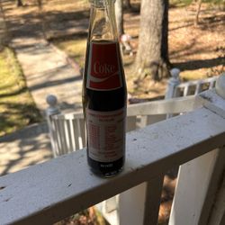 1980 Georgia Bulldogs National Champion Commemorative Coke Bottle 