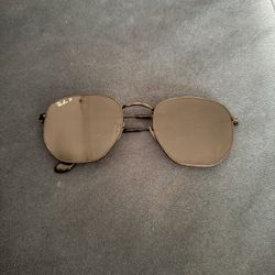 Rayban Polarized Hexagon Sunglasses