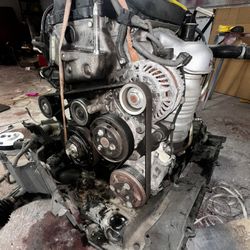 Engine And Transmission 2012-2014 Honda Civic LX 