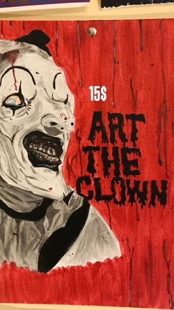 Art The Clown Painting